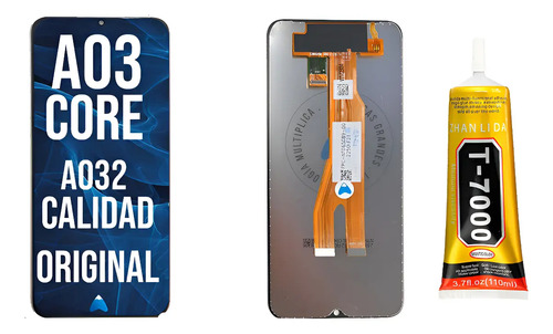 Modulo Para Samsung A03 Core A032 + Pegamento T7000 110ml