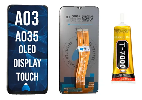 Modulo Para Samsung A03 A035 Pantalla + Pegamento T7000 110