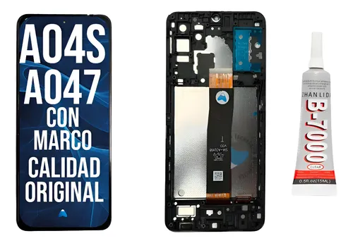 Módulo Para Samsung A04s A047 Oled Marco + Pegamento 15ml