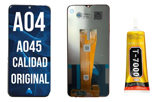 Modulo Pantalla Para Samsung A04 Sm-a045m + Pegamento T7000