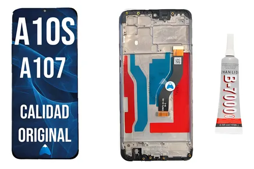 Modulo Pantalla Para Samsung A10s A107 Con Marco + Pegamento