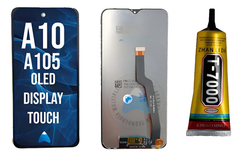 Modulo Pantalla Para Samsung A10/a105 Oled + T-7000 110ml