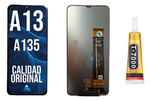 Modulo Para Samsung A13 A135 Pantalla + Pegamento T7000 15ml