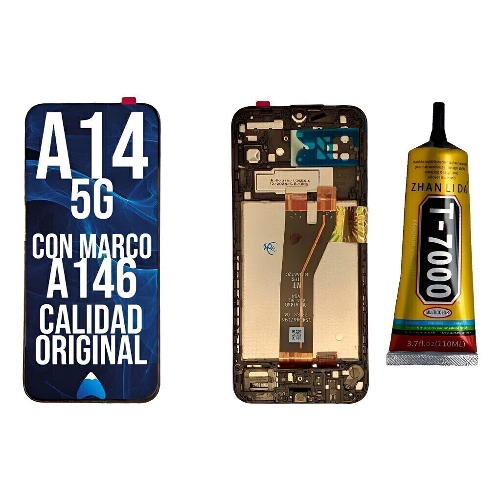 Modulo Display Pantalla Para A14 Ori 5g C/marco +t700 Grande