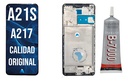 Modulo Display Para Samsung A21s A217 Marco + Zhanlida 110ml