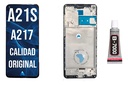 Modulo Display Para Samsung A21s A217 Marco + Zhanlida 3ml