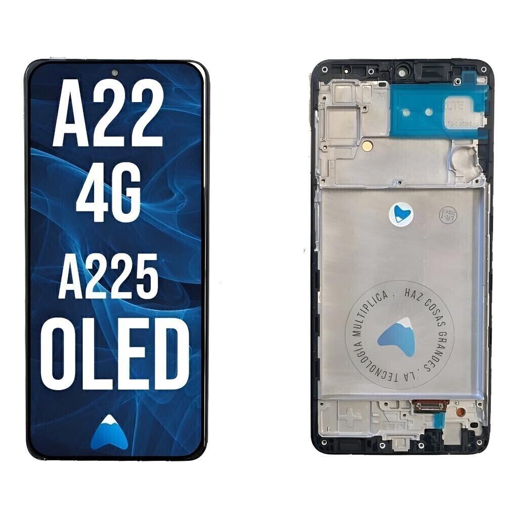 Modulo Compatible Samsung A22 4g Con Marco. Calidad Oled