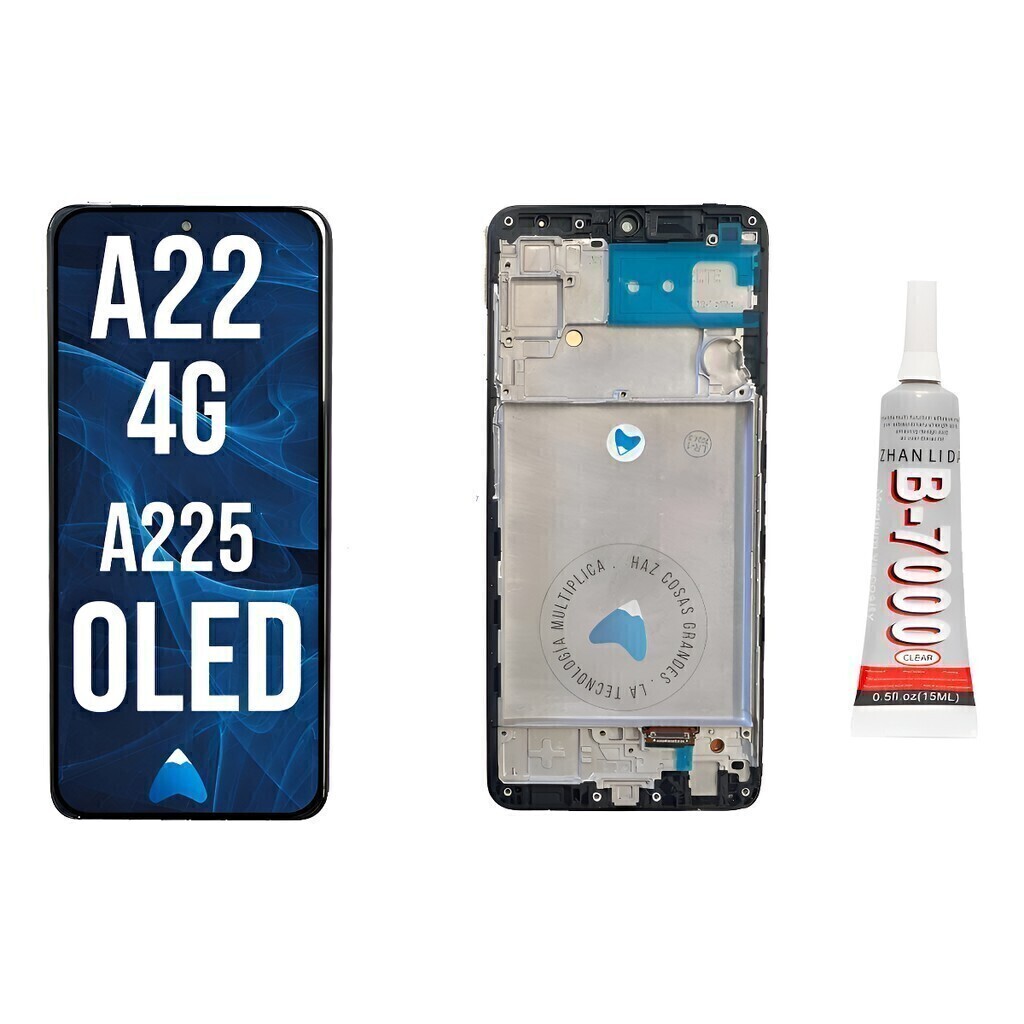 Modulo Compatible Samsung A22 4g Marco Oled Con Pagemento