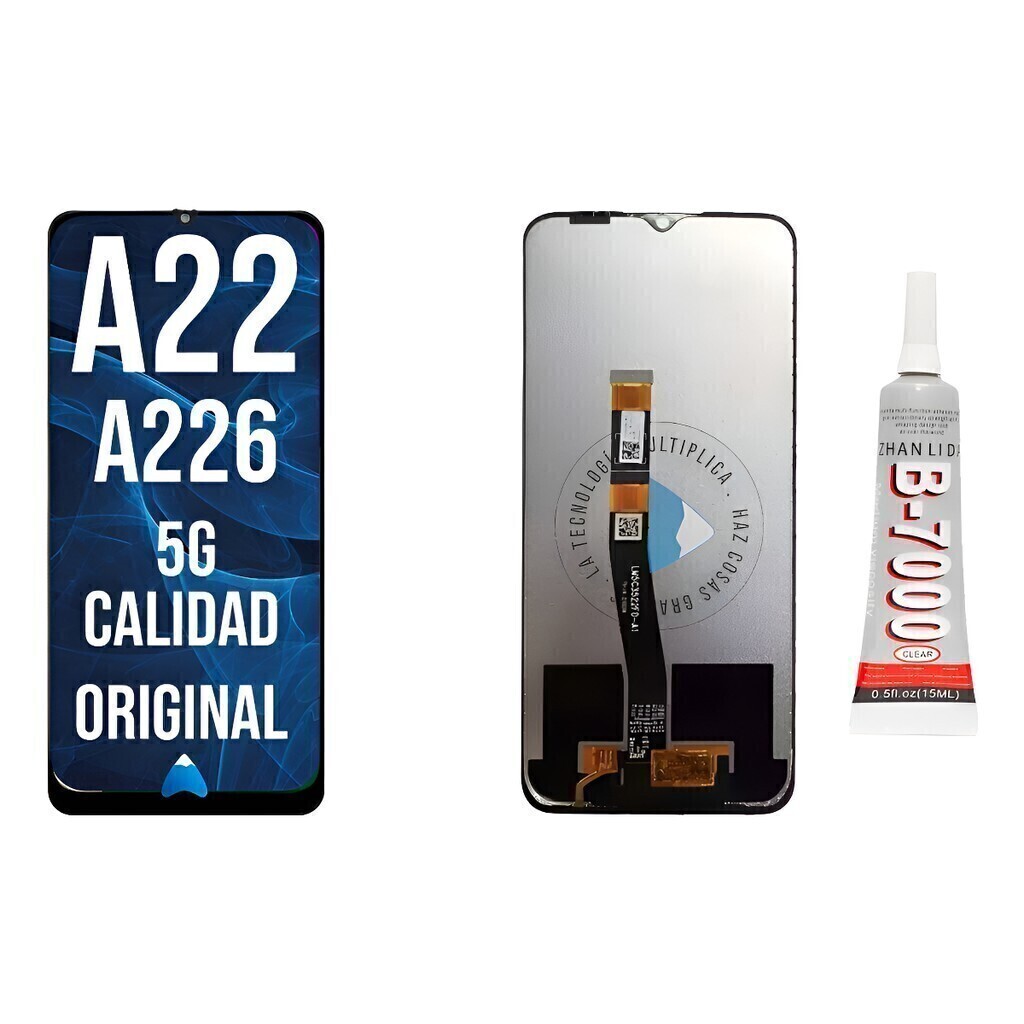 Modulo Pantalla Para Samsung A22 5g A226 + Pegamento 15ml