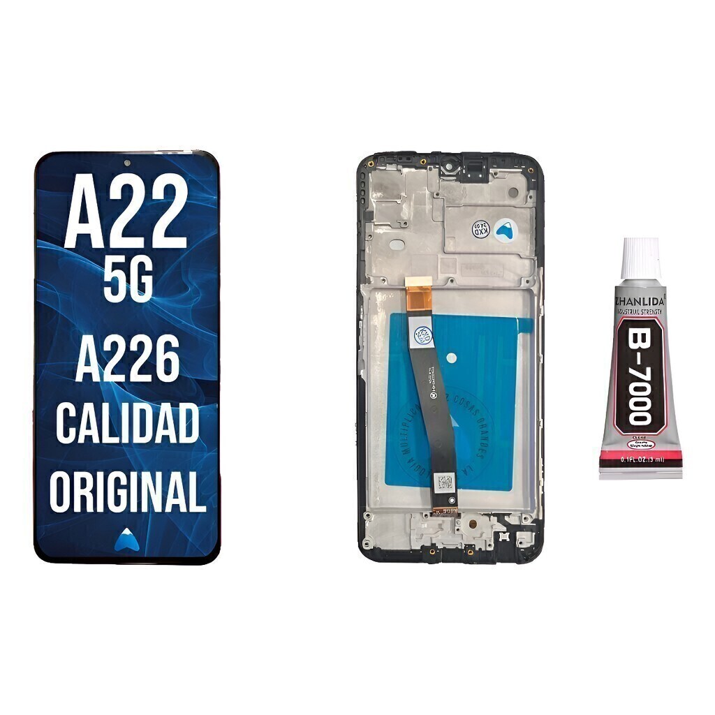 Modulo Pantalla Para Samsung A22 5g A226 + Zhanlida 3ml