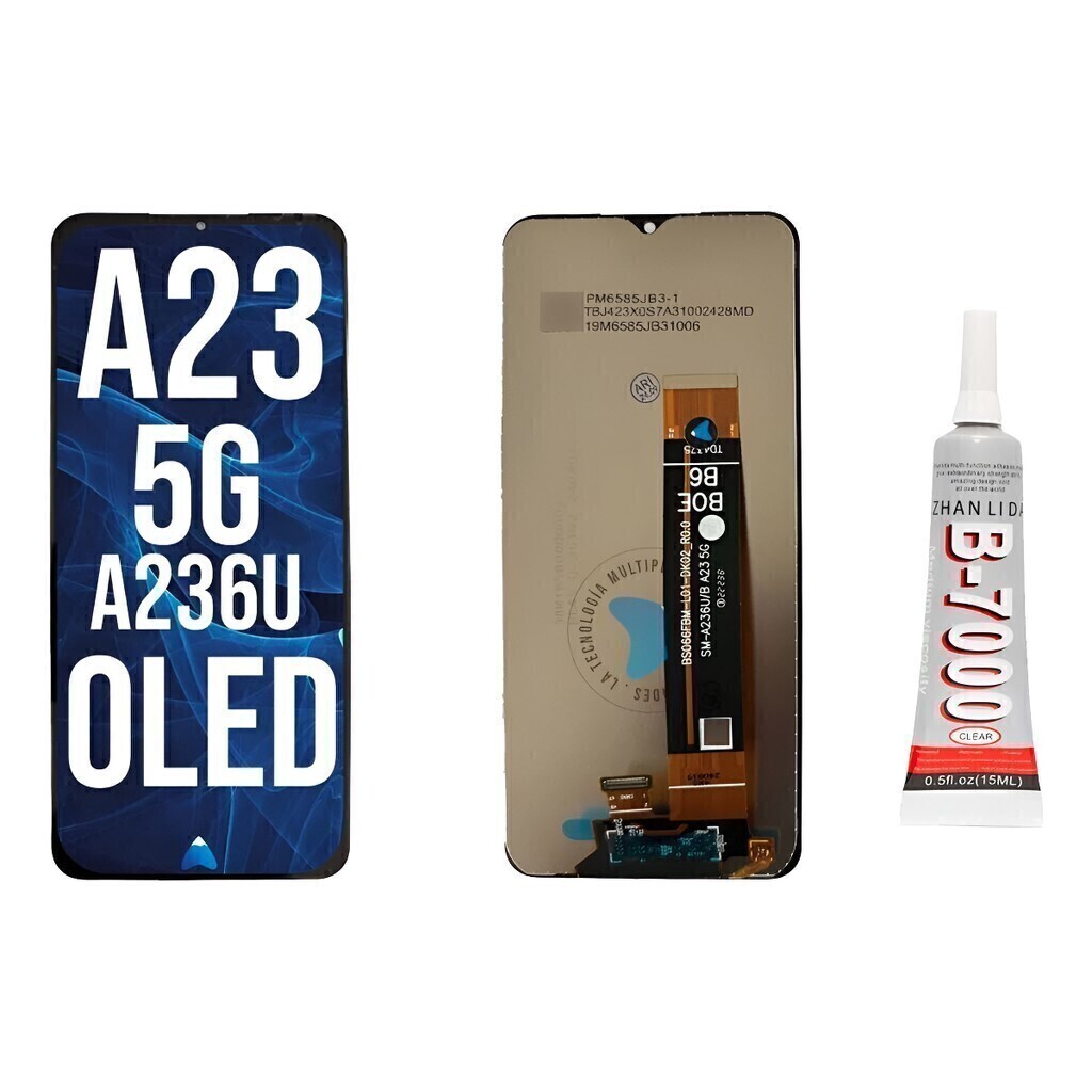 Modulo Display Tactil Para Samsung A23 5g + Pegamento 15ml