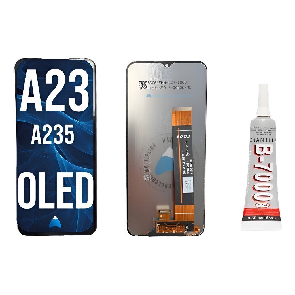 Modulo Para Samsung A23 A235 Touch Oled + Pegamento B-7000
