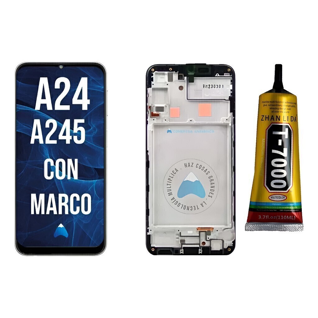 Modulo Display Pantalla Para A24 C/marco +t700 Grande