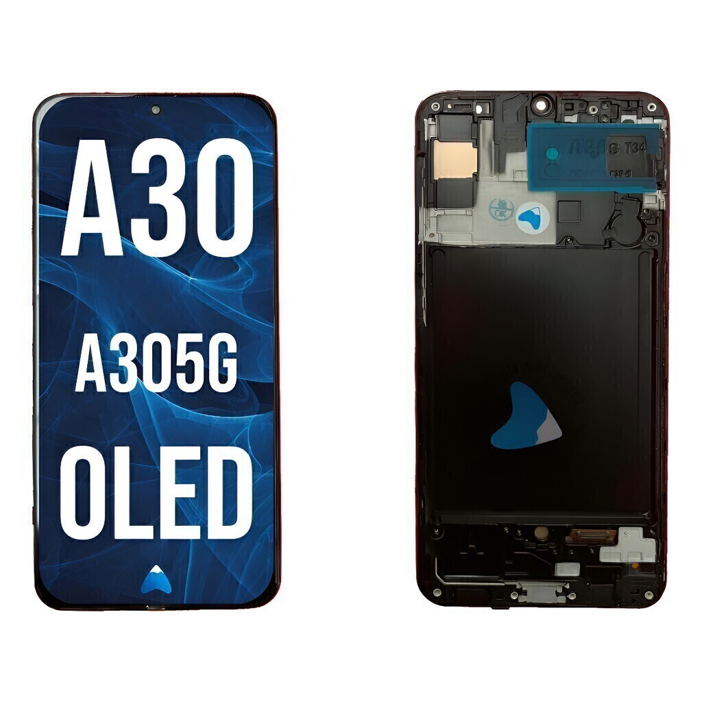 Modulo Pantalla Oled Compatible Samsung A30 A305g Con Marco