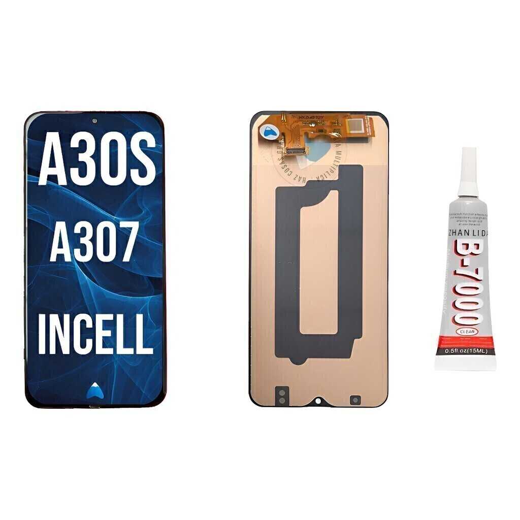 Modulo Samsung A30s A307 Display Incel C/marco + Pegamento