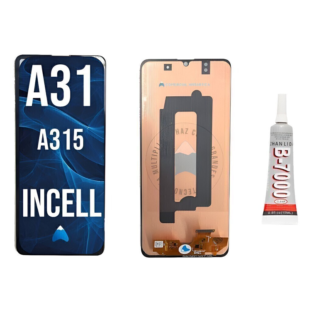 Modulo Display Touch Samsung A31 A315 Incell + Pegamento
