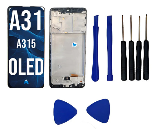 Modulo Pantalla Para Samsung A31 A315 Oled Marco + Tool
