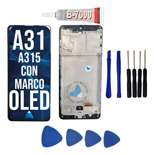Pantalla Para Samsung A32 4g A325 Marco + Kit Reparacion