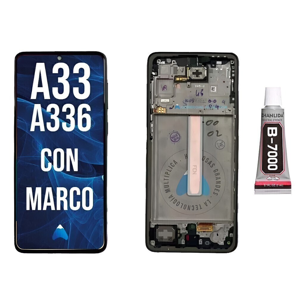 Modulo Display Pantalla Para A33 Incell C/marco +b700 3ml