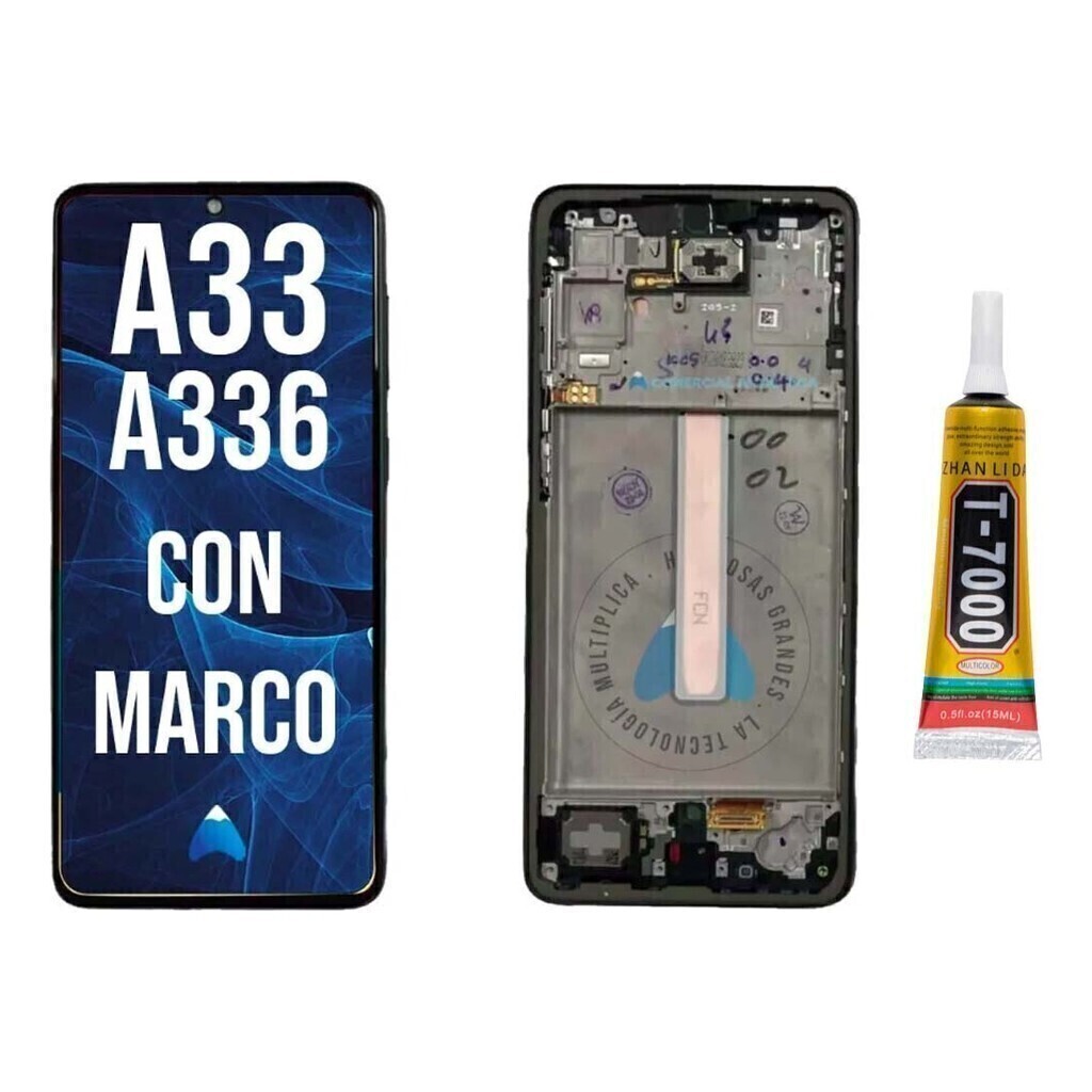 Modulo Display Pantalla Para A33 Incell C/marco +t700