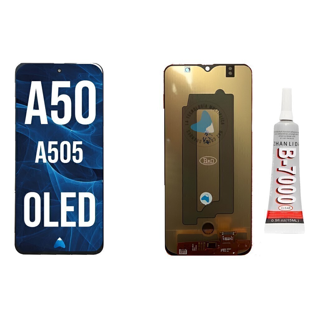 Pantalla Modulo Para Samsung A50 A50s Oled + Pegamento 15ml