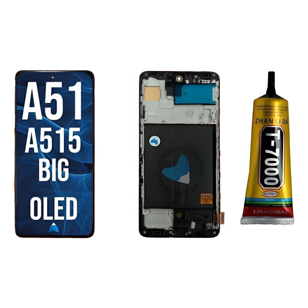 Modulo Pantalla Para Samsung A51 A515 Big Marco + Pegamento