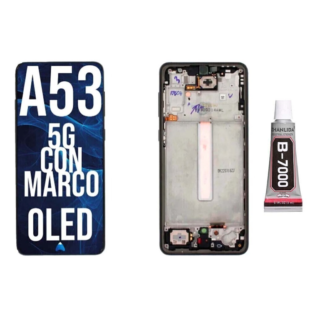 Modulo Display Pantalla Para A53 C/marco +b700 3ml