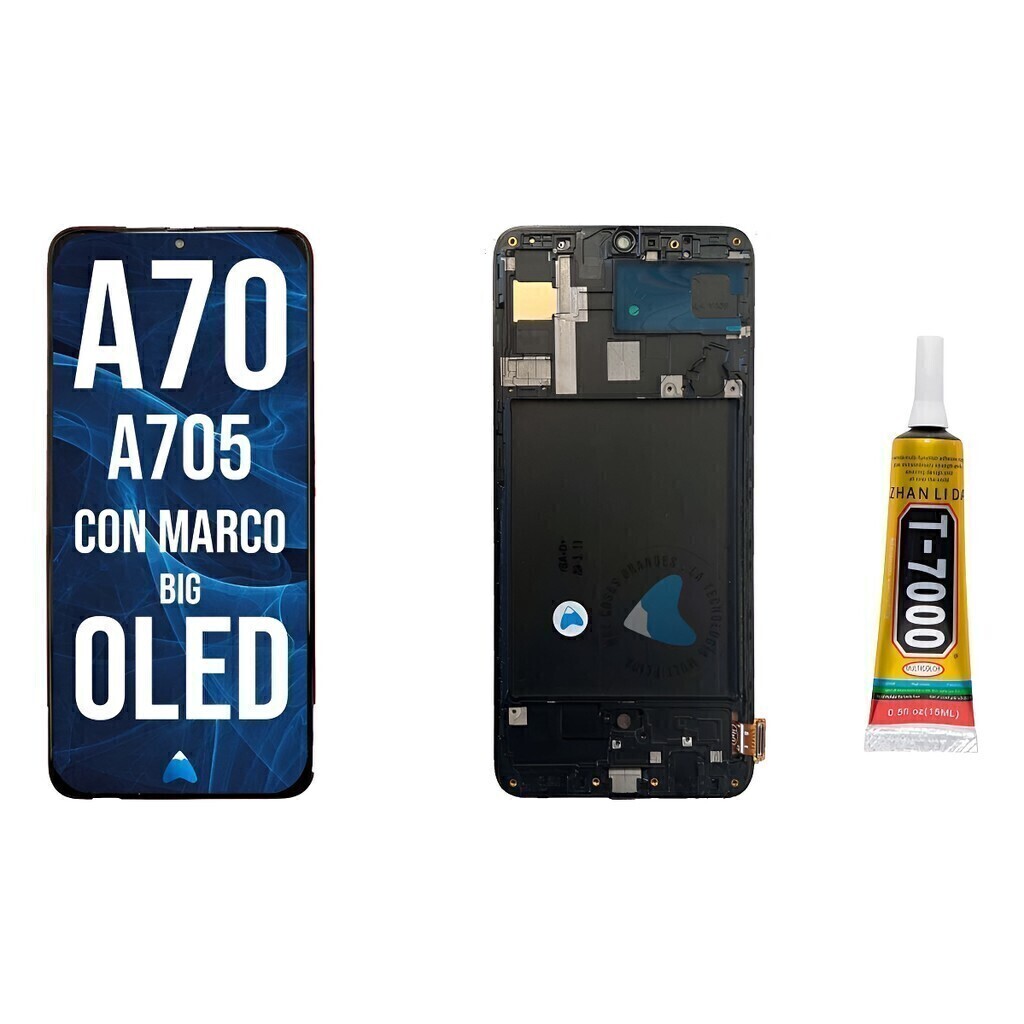 Modulo Pantalla Para Samsung A70 Oled + T-700 15ml