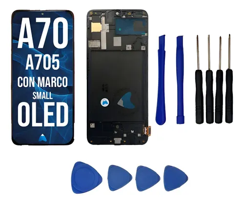 Modulo Pantalla Para Samsung A70 A705 Marco Oled Herramienta