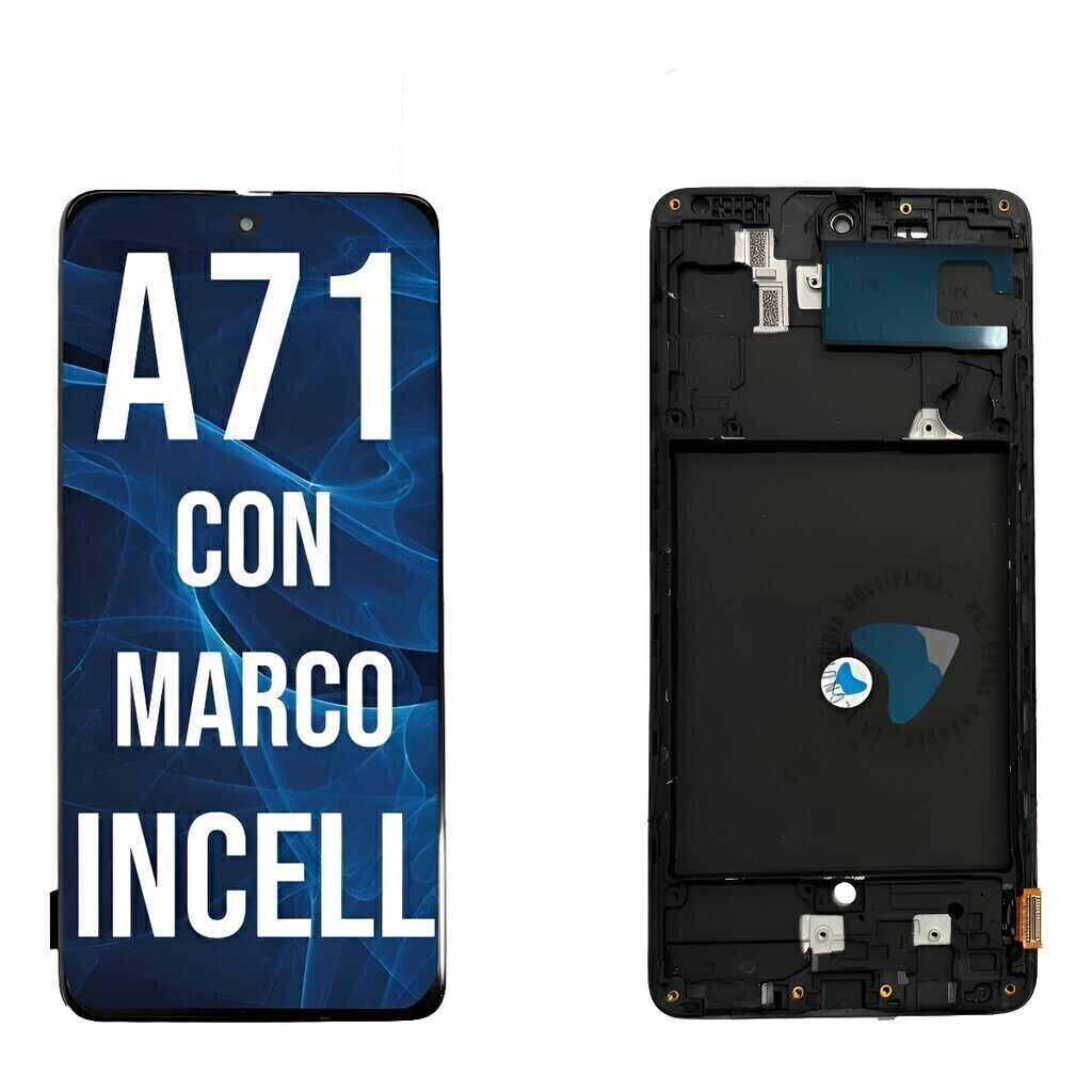 Modulo Pantalla Compatible Samsung A71 Incell Con Marco