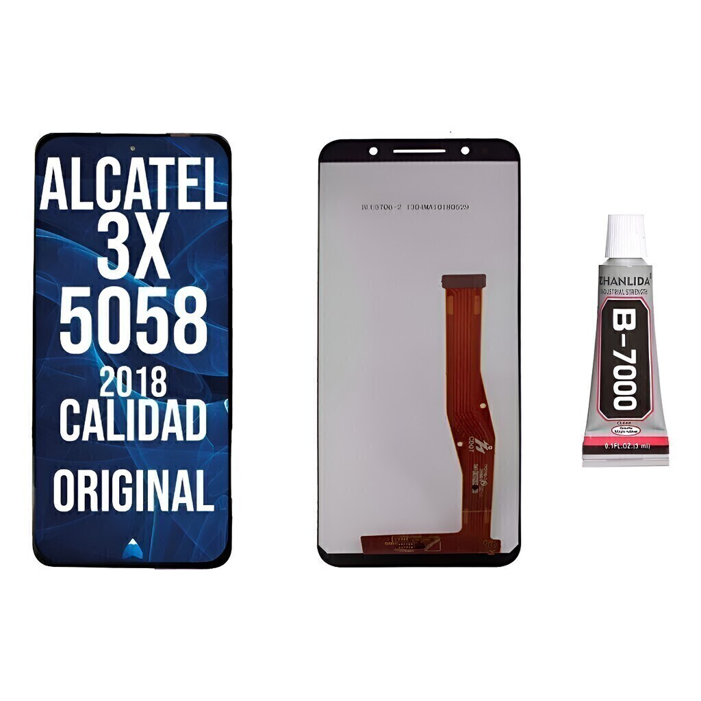 Modulo Display Pantalla Para Alcatel 3x 5058 +b700 3ml