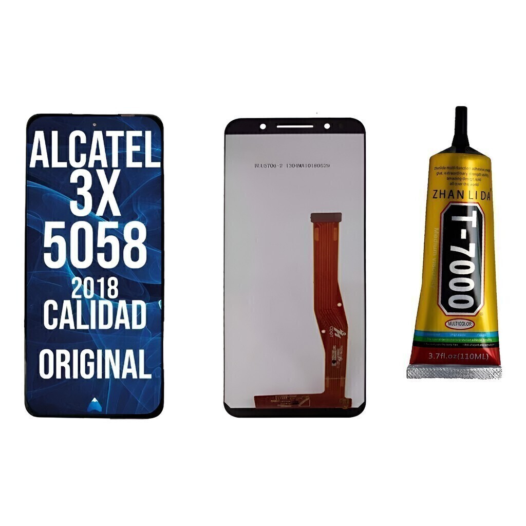 Modulo Display Pantalla Para Alcatel 3x 5058 +t700 Grande