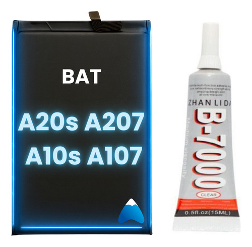 Bate Para Samsung A20s A207 - A10s A107 + Pegamento 15ml