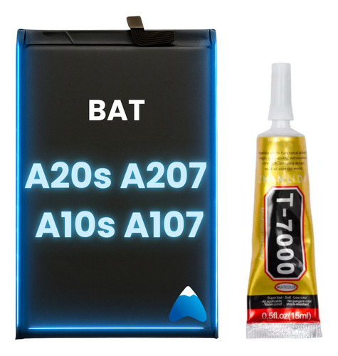 Bate Para Samsung A20s A207 - A10s A107 + Pega Zhanlida 15ml