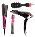 Kit Completo: Secador, Modelador 5 En 1, Plancha Y Cepillo