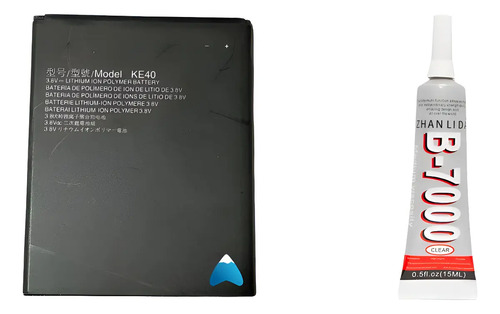 Bateria Para Moto E6 Con Pegamento Zhanlida B-7000 15ml