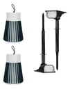 Lámpara Mata Mosquitos Moscas X2 + Estaca Solar Led 6w X2