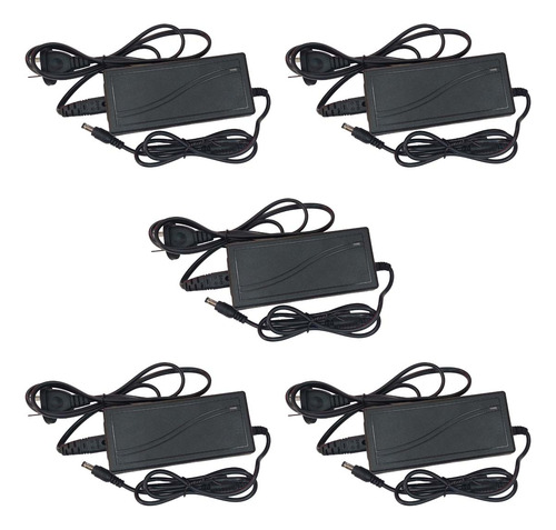 Fuente Switching 220v A 12v 6a Transf Tira-led Cctv Pack X5