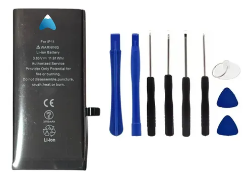 Bateria Repuesto Para I Phone 11 + Juego De Herramientas
