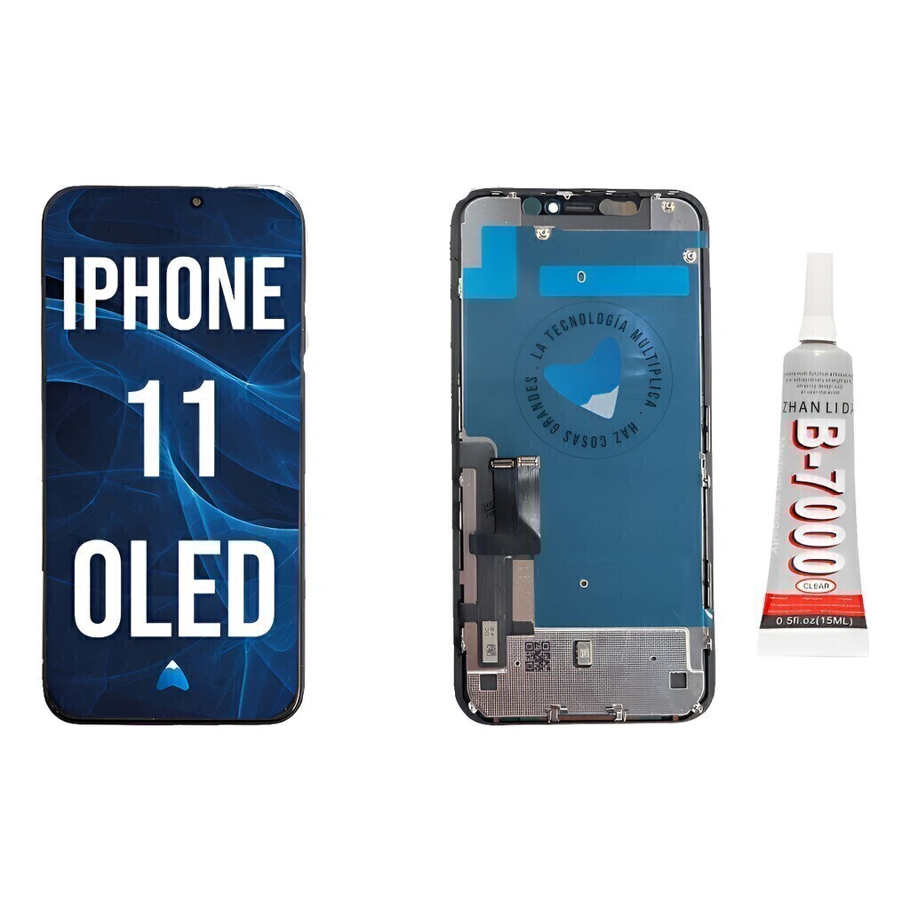 Modulo Pantalla Display Para iPhone 11 Oled + Pegamento