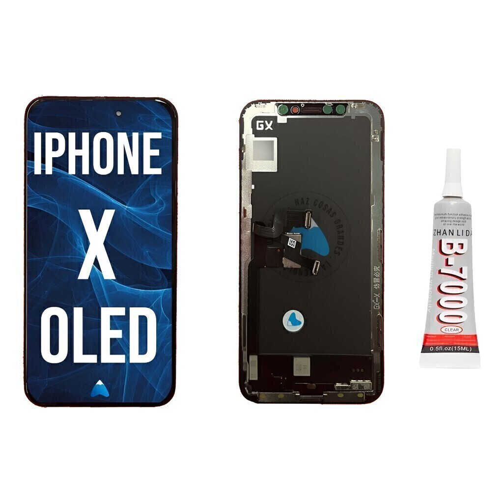 Modulo Pantalla Display Para iPhone X Oled + Pegamento