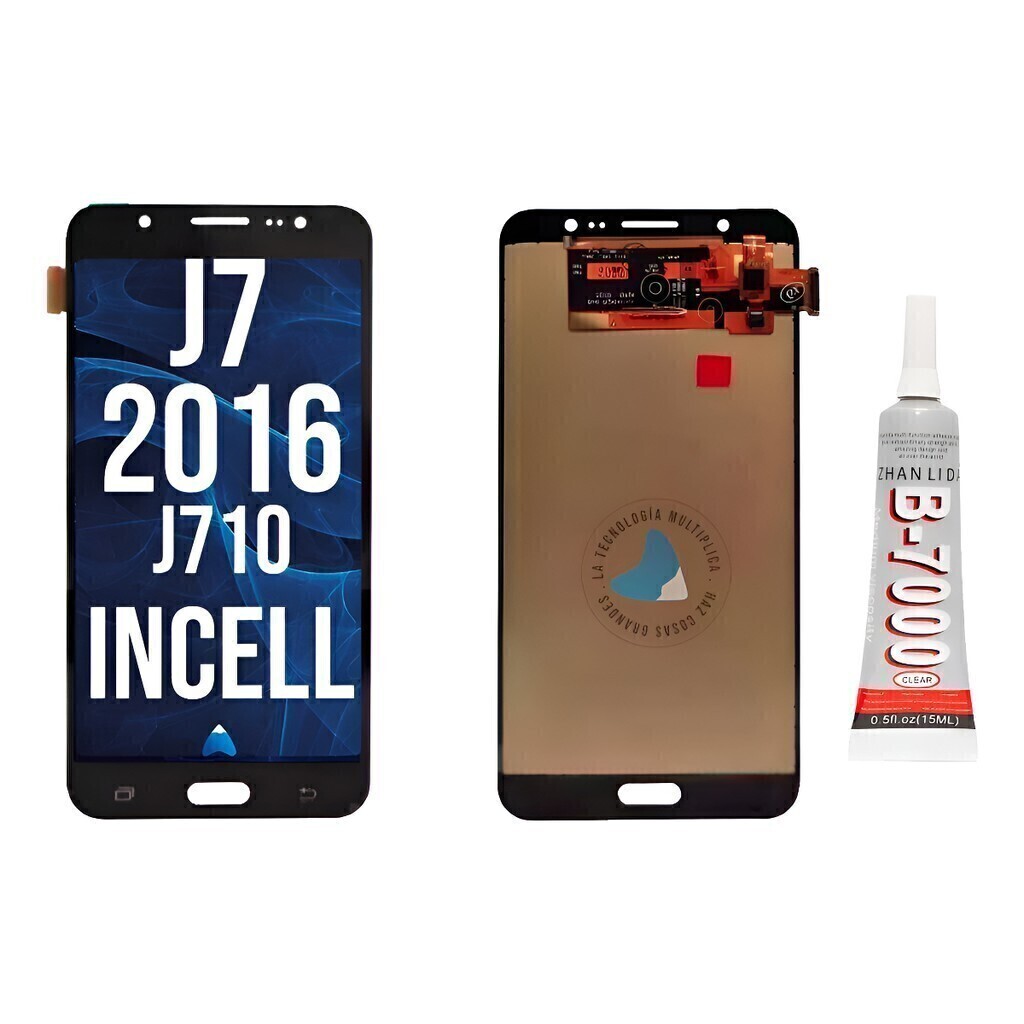 Modulo Display Incell Para Samsung J7 2016 J710 + Pegamento