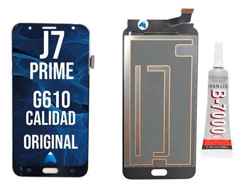 Modulo Compatible Samsung J7 Prime G610 Oled + Pegamento