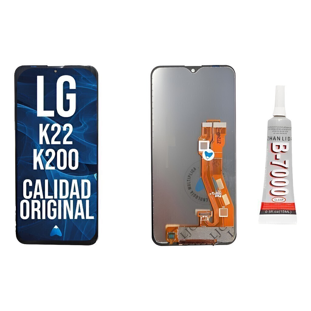 Modulo Pantalla Display LG K22 K200 + Pegamento