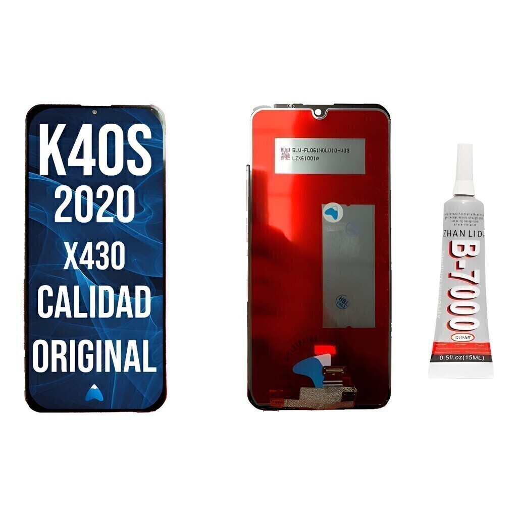 Modulo Pantalla Para LG K40s 2020 X430 + Pegamento 15ml