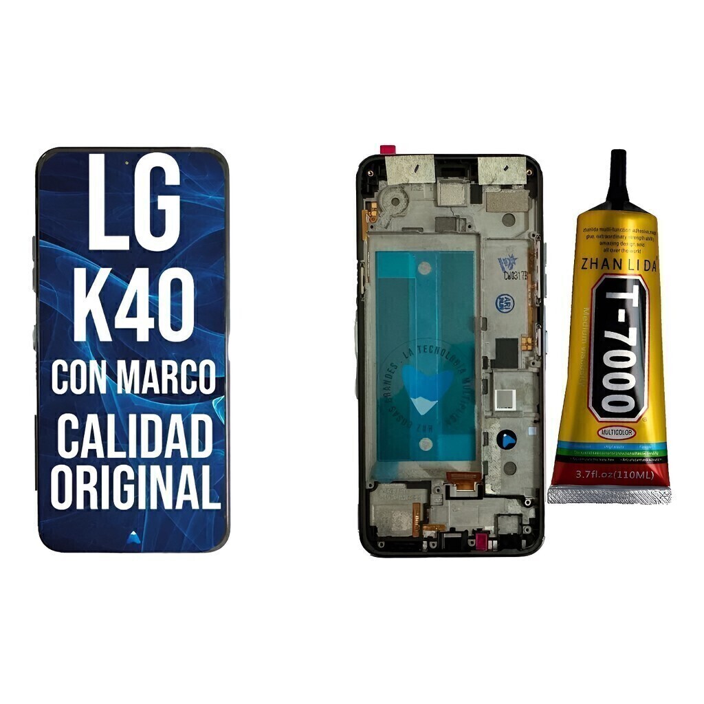 Modulo Display Pantalla Para LG K40 C/marco +t700 Grande