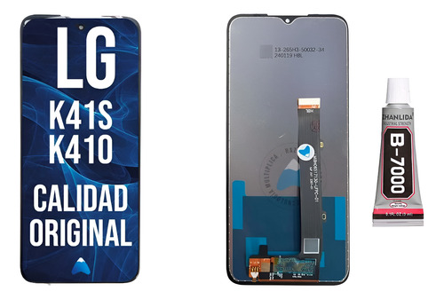 Modulo Display Pantalla Para LG K41s + Zhanlida B700 3ml Negro