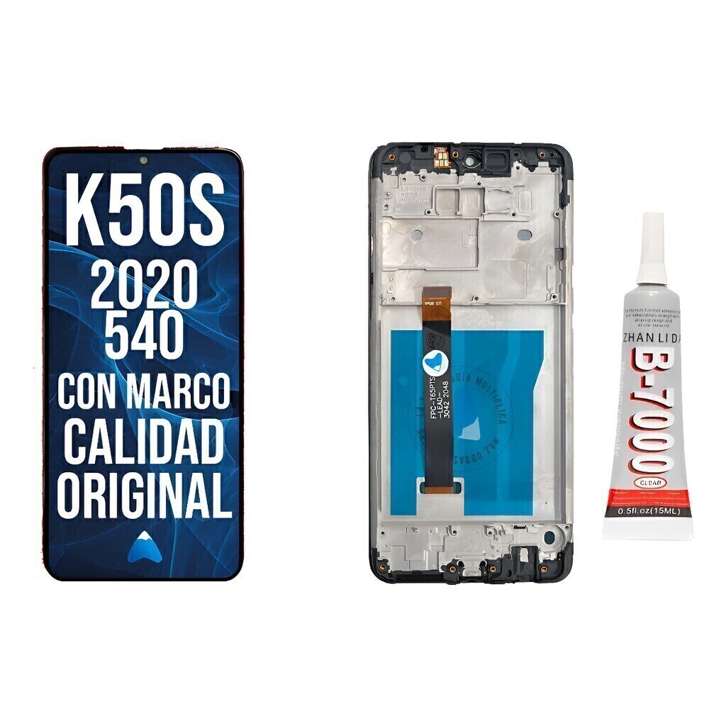 Pantalla Display Para LG K50s Con Marco Calidad Original