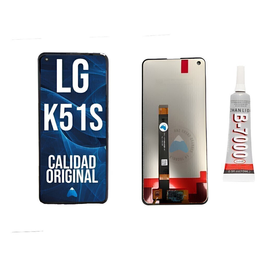 Modulo Pantalla Lcd Tactil Para LG K51s Oled + Pegamento