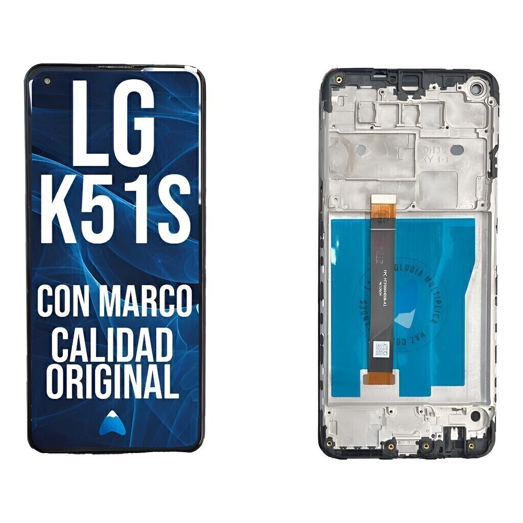 Modulo Para LG K51s Oled Con Marco